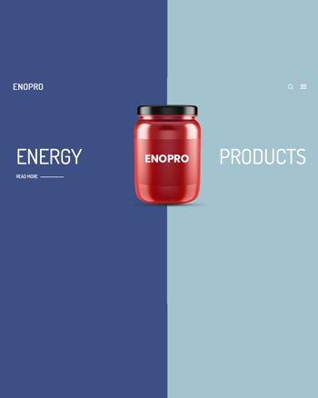 Enopro – Gym Supplements Fitness Website template